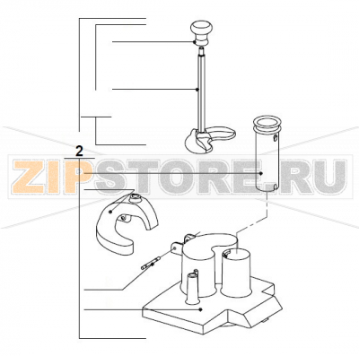 Крышка:комплект Robot Coupe CL 20 Крышка:комплект Robot Coupe CL 20

Запчасть на сборочном чертеже под номером: 2