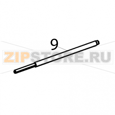 Shaft (head) Sato LT408 LH Shaft (head) Sato LT408 LHЗапчасть на деталировке под номером: 9Название запчасти на английском языке: Shaft (head) Sato LT408 LH.