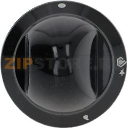 KNOB FRANKE BLACK ø 35 mm 