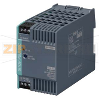 SITOP PSU100C 12 V/6.5 A СТАБИЛИЗИРОВАННЫЙ БЛОК ПИТАНИЯ, ВХОД: ~120-230 В, ВЫХОД: =12 В/6.5 A Siemens 6EP1322-5BA10