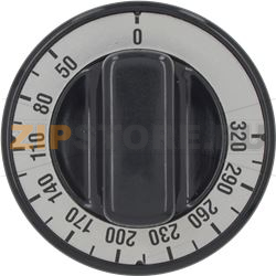 ЧЕРНАЯ РУЧКА Ø 70 ММ  50-320°C 