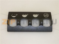 FACEPLATE BLACK 4 KEYS