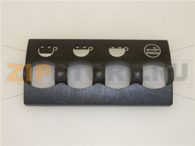 FACEPLATE BLACK 4 KEYS 