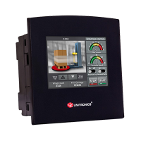 Контроллер 3.5", 24 В/DC, 12DI, 2AI, 2PT100/TC, 8DO, 2AO Unitronics SM35-J-TA22
