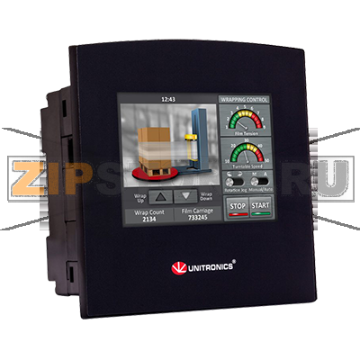 Контроллер 3.5&quot;, 24 В/DC, 12DI, 2AI, 2PT100/TC, 8DO, 2AO Unitronics SM35-J-TA22 