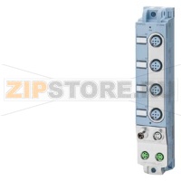 SIMATIC ET 200AL, AI 4xRTD/TC, 4x M12, degree of protection IP67 Siemens 6ES7144-5KD50-0BA0