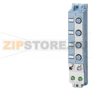 SIMATIC ET 200AL, AI 4xRTD/TC, 4x M12, degree of protection IP67 Siemens 6ES7144-5KD50-0BA0 