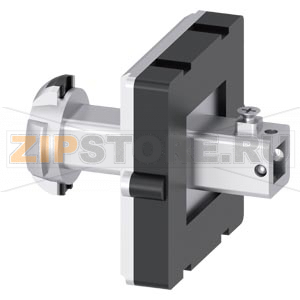 Соединение с компенсацией допуска размер 8x 8 mm, большая ручка аксессуар для: Дверной соединитель поворотный управляющий механизм вал 8x 8 mm, 3KD Siemens 8UD1900-4GA00 