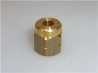 DADO OTTONE M8x1 PER TUBO PTFE ø 4 mm