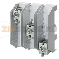 КЛЕММА КОМПЛ., 3-ПОЛ, CIRCULAR CONDUCTORS 150-300MM2 BUSBAR CENTER-TO-CENTER CLEARANCE 60 MM IEC/UL508A *** COVER 8US1922-1GC00 MUST BE ORDERED SEPARATELY *** Siemens 8US1941-2AA03