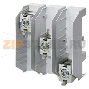 КЛЕММА КОМПЛ., 3-ПОЛ, CIRCULAR CONDUCTORS 150-300MM2 BUSBAR CENTER-TO-CENTER CLEARANCE 60 MM IEC/UL508A *** COVER 8US1922-1GC00 MUST BE ORDERED SEPARATELY *** Siemens 8US1941-2AA03 