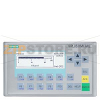 SIPLUS HMI, панель оператора KP300 BASIC MONO 3,6" T1 RAIL, рабочая температура -25 ... +55&#176;C, T1 до +70&#176;C в течение 10 минут, со стойким покрытием, на основе: 6AV6647-0AH11-3AX0 . Панель серии Basic, управление клавишами, ЖК-дисплей (FSTN) с ди