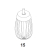 40L Whip W/Thin. Wires Bear Varimixer AR40 VL-1S                                                                        