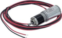DC motor with gear for cleaning system