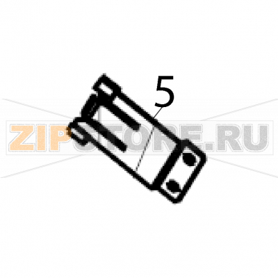 Plate stopper Sato LT408 RH Plate stopper Sato LT408 RHЗапчасть на деталировке под номером: 5Название запчасти на английском языке: Plate stopper Sato LT408 RH.