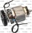 MOTORE 100W 230V