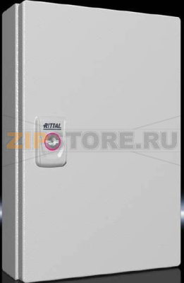 Электрошкафчик 150x150x120 мм, стальной, серо-белый, 1 шт Rittal 1553000 