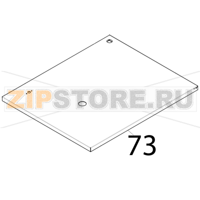 Coperchio inox Tecnoeka KF 1010 EV UD Coperchio inox Tecnoeka KF 1010 EV UDЗапчасть на деталировке под номером: 73