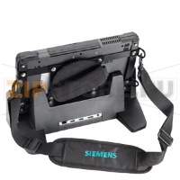 Держатель планшетного ПК с ручкой для удобства эксплуатации. Дополнительная информация, количество и содержимое: см. Технические данные Siemens 6AV6881-0AW21-3AA0