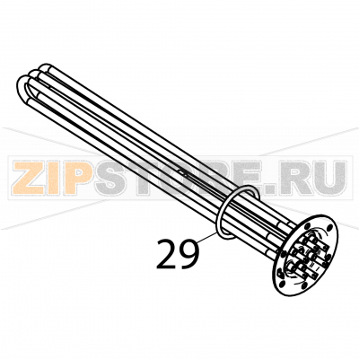 Boiler&#039;s resistor&#039;s o-ring Fagor CO-500 DD Boiler's resistor's o-ring Fagor CO-500 DDЗапчасть на деталировке под номером: 29Название запчасти Fagor на английском языке: Boiler's resistor's o-ring CO-500 DD.