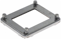 Cooking chamber light frame incl. glass