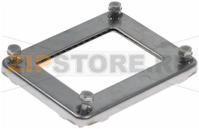 Cooking chamber light frame incl. glass 