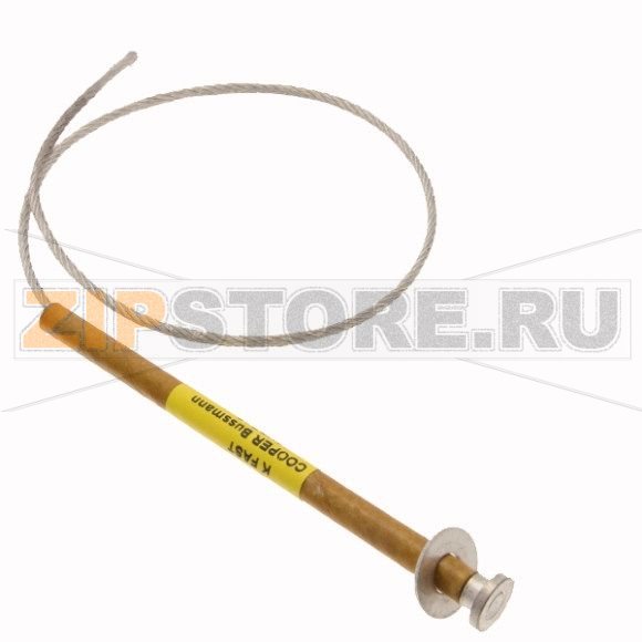Предохранитель выхлопной, 15 A, AC 15 kV, 8 кА, 533 мм, ANSI Eaton 15KV 15A REMOVABLE B/HEAD EXPULS 