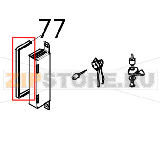 Guarnizione di battuta Tecnoeka KF 1010 A UD Guarnizione di battuta Tecnoeka KF 1010 A UDЗапчасть на деталировке под номером: 77