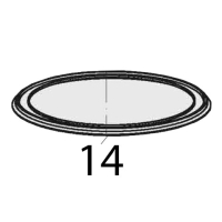 Seal f. lid Bartscher CFXB-138-195