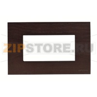 Рамка на 4 модуля, натуральное венге ABB 2CLA247400N2101