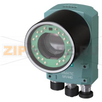 SIMATIC MV440 SR считыватель кода. Разрешение: 640 х 480 пикселей, для 1D/2D кодов и OCR, POE, IP67 (MIT 6GF3440-8AC1X), Комплект: считыватель, CD-ROM диск и защ. корпус , (БЕЗ: кабеля, подсветки, объектива, лицензий) Siemens 6GF3440-1CD10
