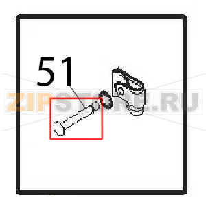 Pin FT Ø: 6 Angelo Po FM1221E1 Pin FT Ø: 6 Angelo Po FM1221E1Запчасть на деталировке под номером: 51