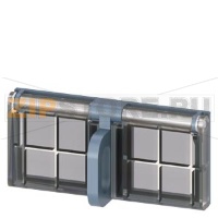 interlocking set for mechanical ON and/or OFF, padlock 2 x D=8mm, metal on the operator panel accessory for circuit breaker 3WL10 / 3VA27 (SE) Siemens 3VW9011-0BA24