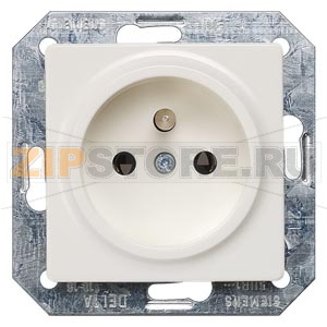 DELTA I-SYSTEM ТИТАНОВО-БЕЛЫЙ РОЗЕТКА 10A DC/16А AC 250В С ЗАЩИТНЫМ КОНТАКТОМ, ЗАЩИТНЫМИ ШТОРКАМИ, С БЕЗРЕЗЬБОВЫМИ КОНТАКТНЫМИ ЗАЖИМАМИ ЭЛ.-МЕХ. ЧАСТЬ Siemens 5UB1350 