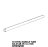 St.Steel handle tube Ext.D=18 Th=1 L=518 Unox XFT 133