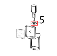 Faucet gasket Ugolini Arctic Compact 8/4
