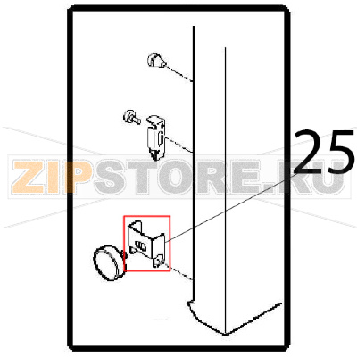 Profile C Angelo Po FM1221E1 Profile C Angelo Po FM1221E1Запчасть на деталировке под номером: 25