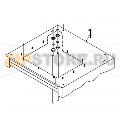 Tunel condensador vahos Fagor FI-200 Tunel condensador vahos Fagor FI-200Запчасть на деталировке под номером: 1Название запчасти Fagor на английском языке: Tunel condensador vahos FI-200.