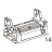 Main engine frame Godex EZ-1305