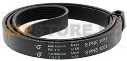 ELASTIC BELT 1061H8 WHIRLPOOL C00082812 