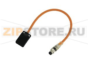 Индуктивный датчик Inductive sensor NMB6-F104M-E2-C-NFE-200MM-V3 Pepperl+Fuchs General specificationsSwitching functionNormally open (NO)Output typePNPRated operating distance6 mmInstallationflushAssured operating distance0 ... 4.86 mmActuating elementNonferrous targetsReduction factor rAl 1Reduction factor rCu 1.1Reduction factor r304 0Reduction factor rSt37 0Reduction factor rBrass 0.9Output type3-wireNominal ratingsOperating voltage10 ... 30 V DCSwitching frequency2 HzHysteresis5 ... 15  typ. 10  %Reverse polarity protectionreverse polarity protectedShort-circuit protectionyesVoltage drop&le 2 VOperating current&le 100 mACurrent consumption&le 22 mAOff-state current&le 10 &microAIndicators/operating meansOperation indicatorDual LEDGreen: powerYellow: outputStandard conformityStandardsEN 60947-5-2:2007 IEC 60947-5-2:2007Approvals and certificatesCCC approvalCCC approval / marking not required for products rated &le36 VAmbient conditionsAmbient temperature-25 ... 70 °C (-13 ... 158 °F)Mechanical specificationsConnection typeCable connector M8 x 1 , 3-pin with orange POC cable 200 mmCore cross-section0.34 mm2Housing materialXylan  coated , Stainless steel 1.4305 / AISI 303Degree of protectionIP67
