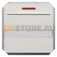 DELTA PROFIL ТИТАНОВО-БЕЛЫЙ ПЕРЕКЛЮЧАТЕЛЬ ДЛЯ ОТЕЛЬНЫХ КАРТ 1CO С ПОДСВЕТКОЙ Siemens 5TG4811