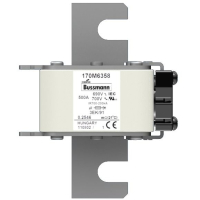 Предохранитель, 500 A, AC 690 В, 200 кА, size 3, 76x92x126 мм, aR, IEC Eaton FUSE 500A 690V 3EK