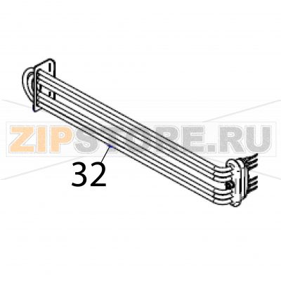 Triple resistor 4,5KW Fagor CO-172 DD Triple resistor 4,5KW Fagor CO-172 DDЗапчасть на деталировке под номером: 32Название запчасти Fagor на английском языке: Triple resistor 4,5KW CO-172 DD.