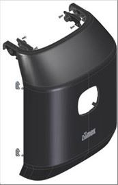 ПЕРЕДНЯЯ ДВЕРЬ SOUL 2 — ЦВЕТ ЧЕРНЫЙ 