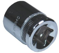 DOUILLE 6 PANS 3/8 DIAM. 8