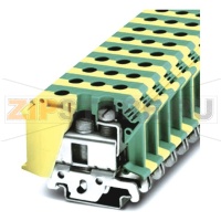 Клемма универсальная, заземляющая, желто-зеленая CHIKU RUISLKG 35