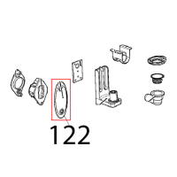 Left door latch cap Unox XVC 205E