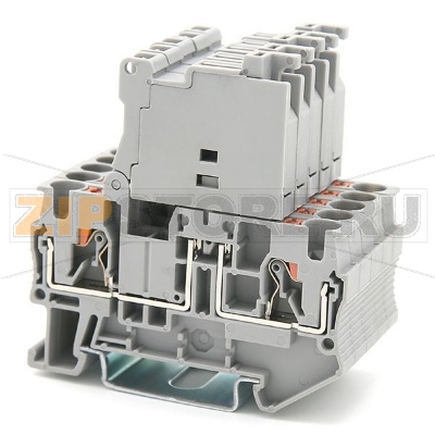 Клемма Push-in с держателем предохранителя, темно-серая CHIKU RPV 4-HESI 