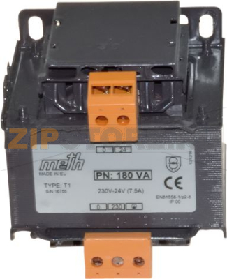 TRANSFORMER 180VA 230/24V EREMU 